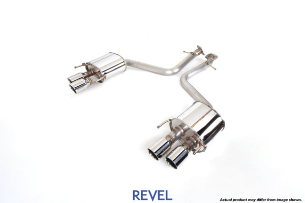 Revel Medallion Touring-S Catback Exhaust - Dual Muffler / Quad Tip 2016 Lexus RC200t F SPORT RWD - Bull Strap