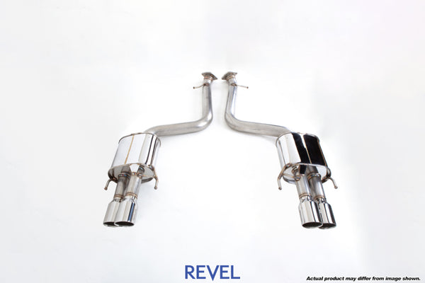 Revel Medallion Touring-S Catback Exhaust - Dual Muffler / Quad Tip / Rear Section 16-17 Lexus GS F - Bull Strap