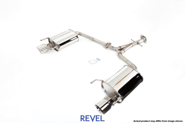 Revel Medallion Touring-S Catback Exhaust - Dual Muffler / Rear Section 06-12 Lexus GS300/350 - Bull Strap