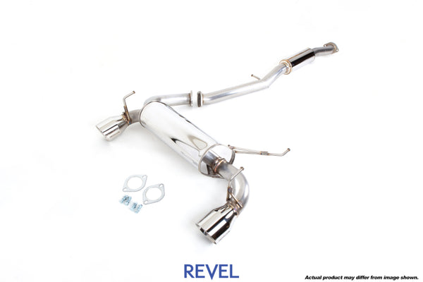 Revel Medallion Touring-S Catback Exhaust - Single Canister/ Dual Tip 03-08 Nissan 350Z - Bull Strap
