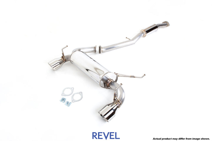 Revel Medallion Touring-S Catback Exhaust - Single Canister/ Dual Tip 03-08 Nissan 350Z - Bull Strap