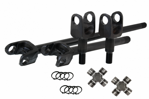 Revolution Gear & Axle 07-18 Jeep Wrangler JK Dana 44 Chromoly Discovery Series Front Axle Kit - Bull Strap