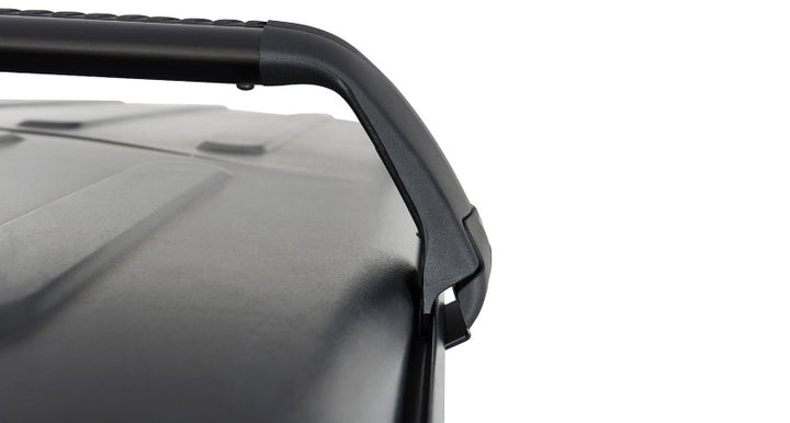 Rhino-Rack 07-22 Jeep Wrangler JK/JL 4 Door Hard Top Vortex SG 2 Bar Roof Rack - Black - Bull Strap