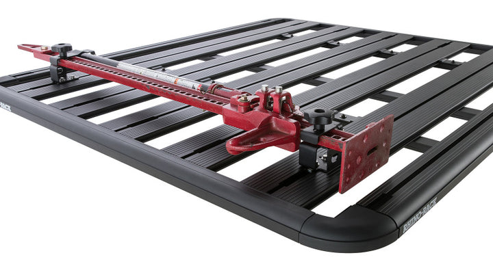 Rhino-Rack Pioneer High Lifting Jack Holder Bracket Set (Top Mount) - Bull Strap