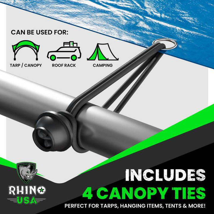Rhino USA 28Pc Bungee Cord Assortment - Bull Strap