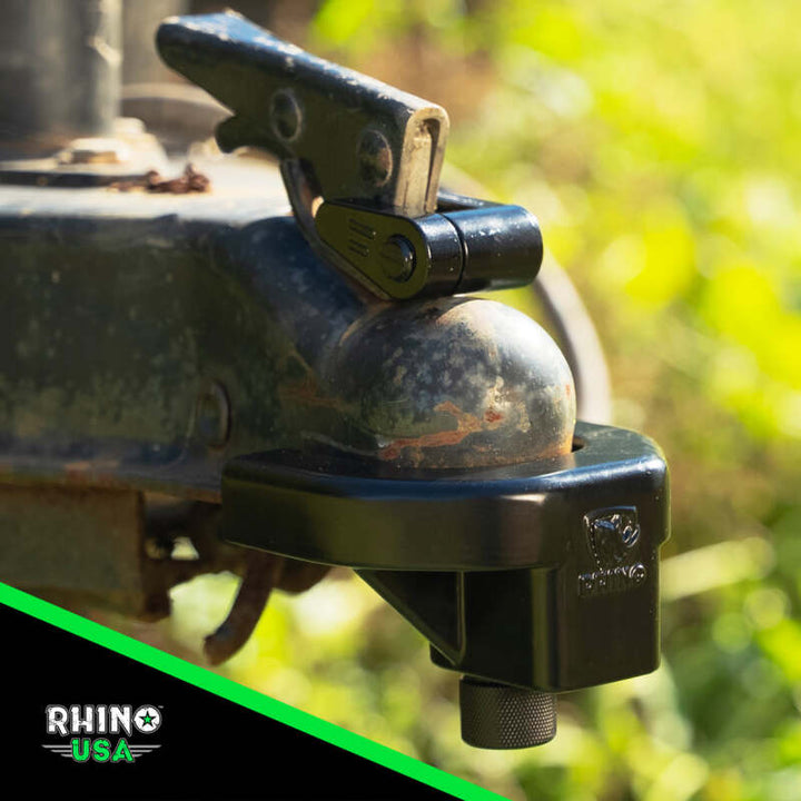 Rhino USA 2In Trailer Coupler Hd Lock Kit-2-Piece - Bull Strap