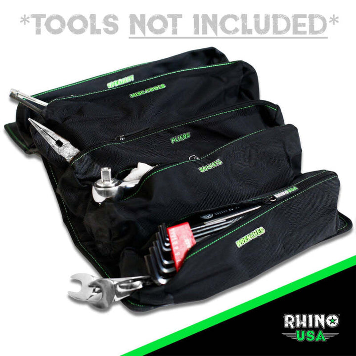 Rhino USA Heavy Duty Off-Road Tool Bag/Roll Camo - Bull Strap