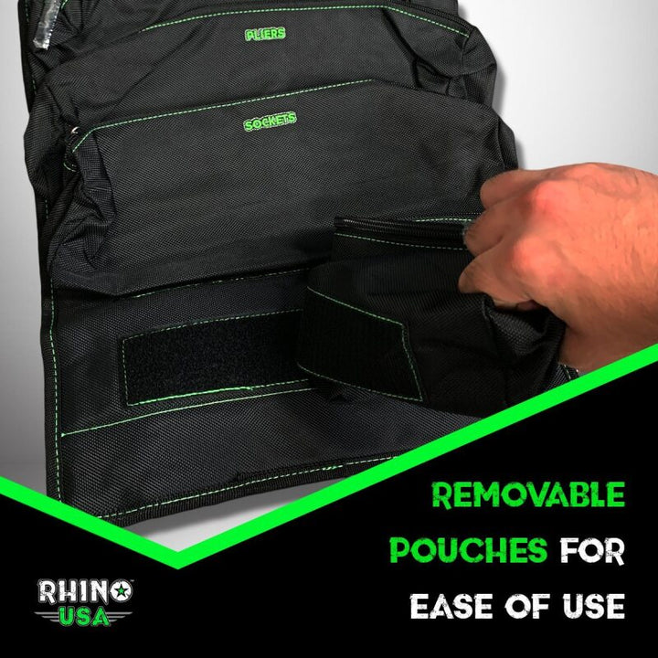 Rhino USA Heavy Duty Off-Road Tool Bag/Roll Camo - Bull Strap