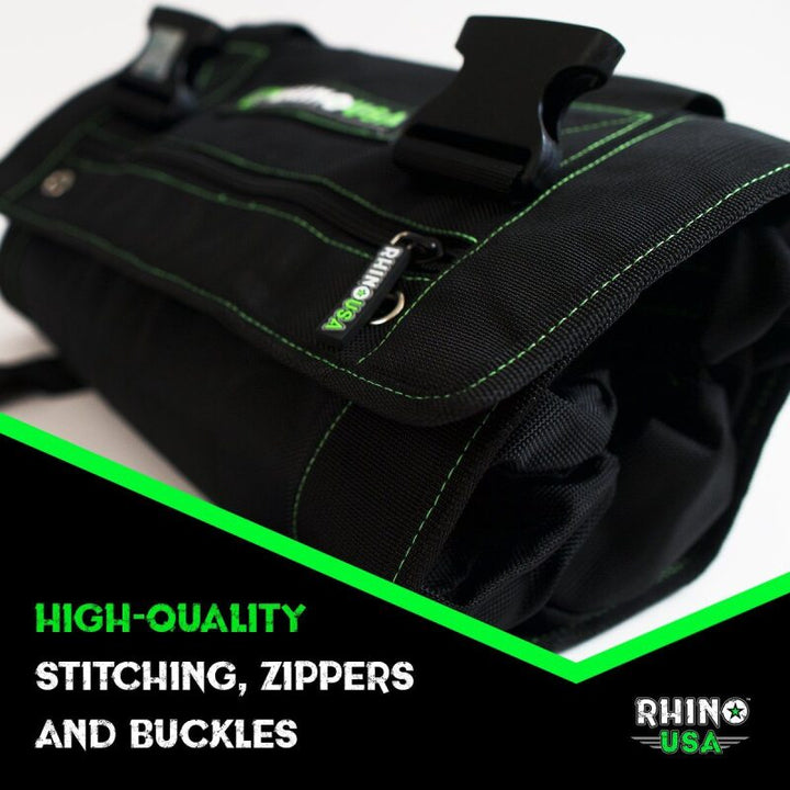 Rhino USA Heavy Duty Off-Road Tool Bag/Roll Camo - Bull Strap