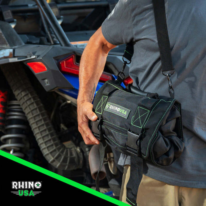 Rhino USA Heavy Duty Off-Road Tool Bag/Roll Camo - Bull Strap
