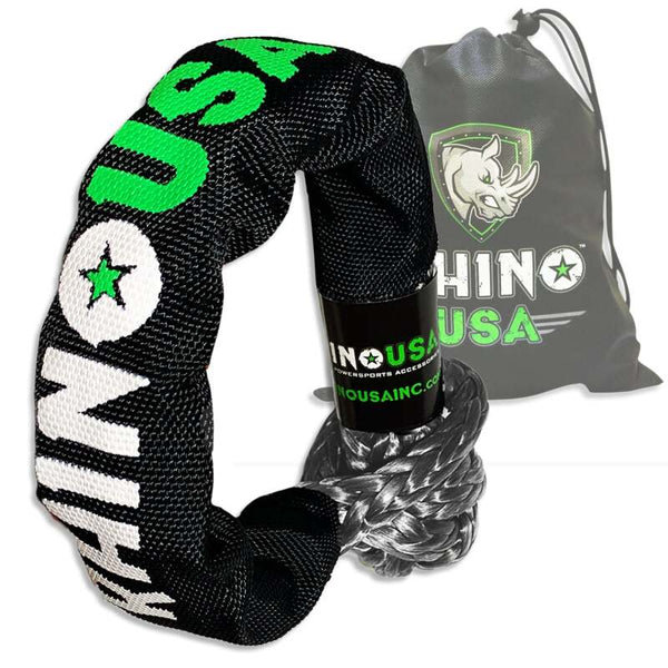 Rhino USA Synthetic Soft Shackle Gray - Bull Strap