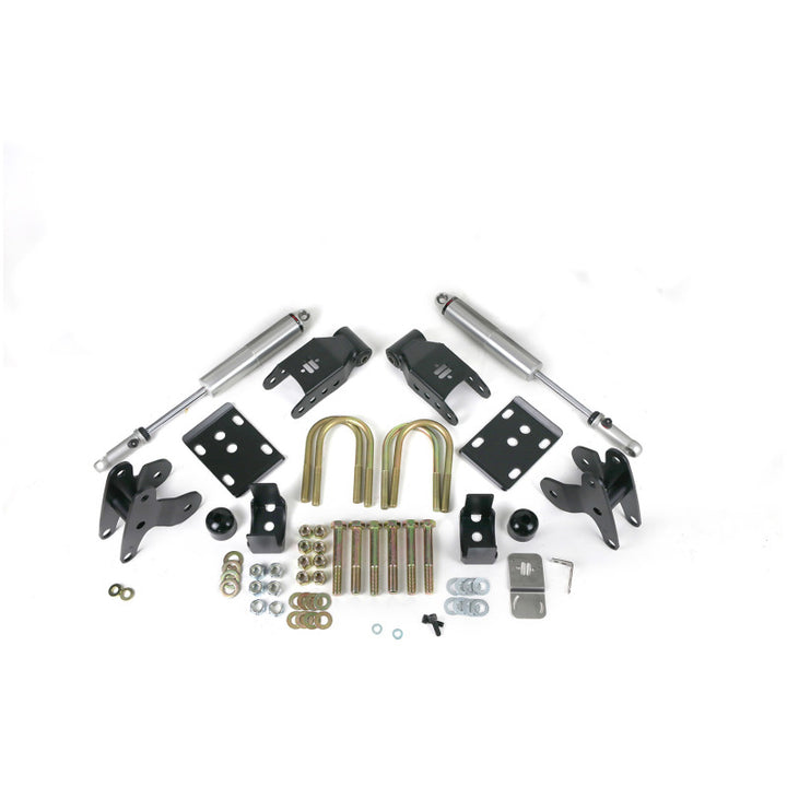 Ridetech 2015+ Ford F150 2WD and 4WD Rear Lowering Kit - Bull Strap