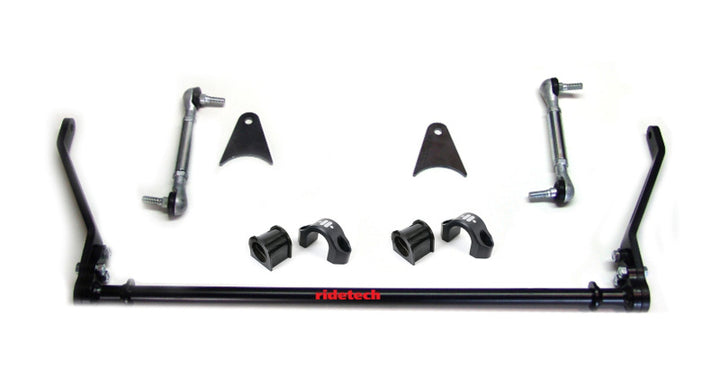 Ridetech 67-69 Camaro Firebird Rear MuscleBar Sway Bar Modular design w/ PosiLinks - Bull Strap