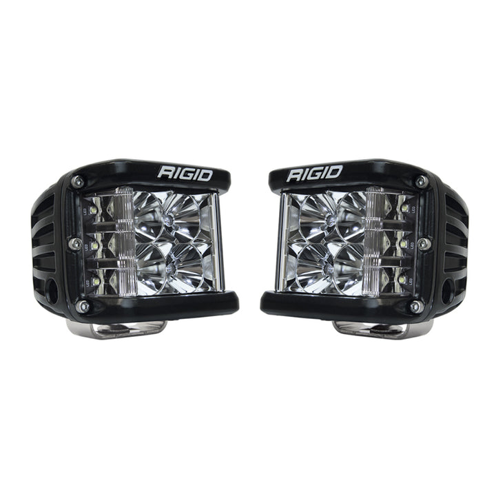 Rigid Industries 10-20 Toyota 4Runner A-Pillar Light Kit w/D-SS Flood - Bull Strap