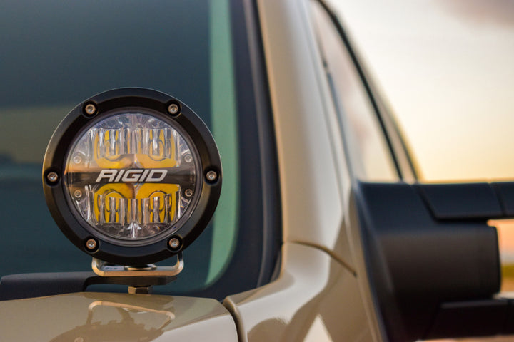 Rigid Industries 14-20 Toyota Tundra A-Pillar Mount (Fits 360-Series, D-Series, D-SS) - Bull Strap