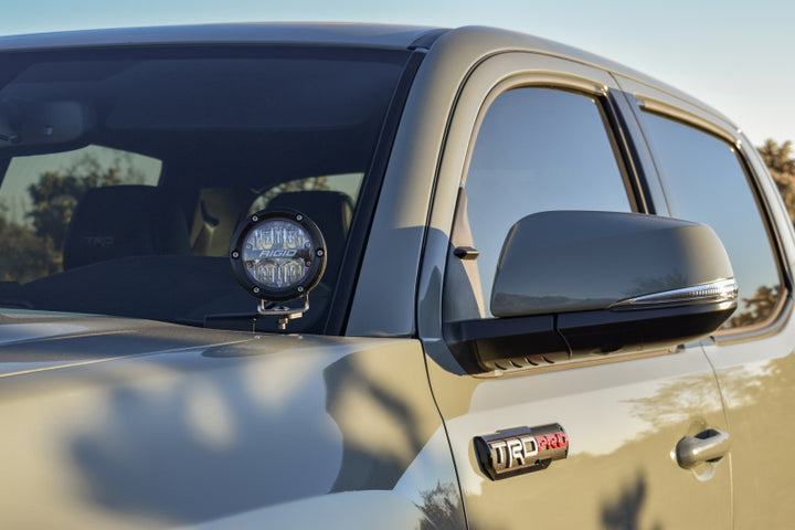 Rigid Industries 16-20 Toyota Tacoma A-Pillar Mount (Fits 360-Series, D-Series, D-SS) - Bull Strap