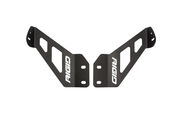 Rigid Industries 2018 Jeep JL - Hood Mount Kit - Mounts 20in Adapt Series - Bull Strap