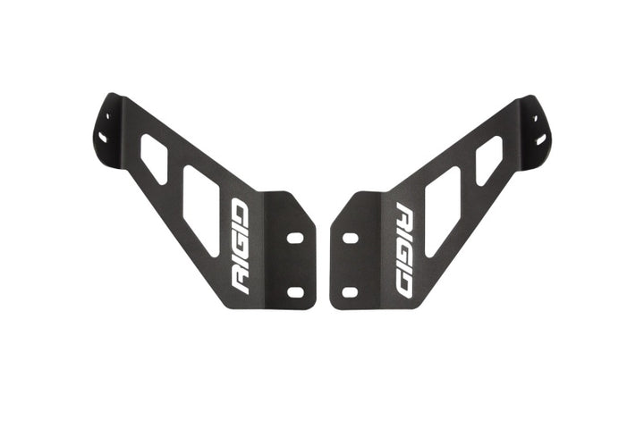 Rigid Industries 2018 Jeep JL - Hood Mount Kit - Mounts 20in Adapt Series - Bull Strap