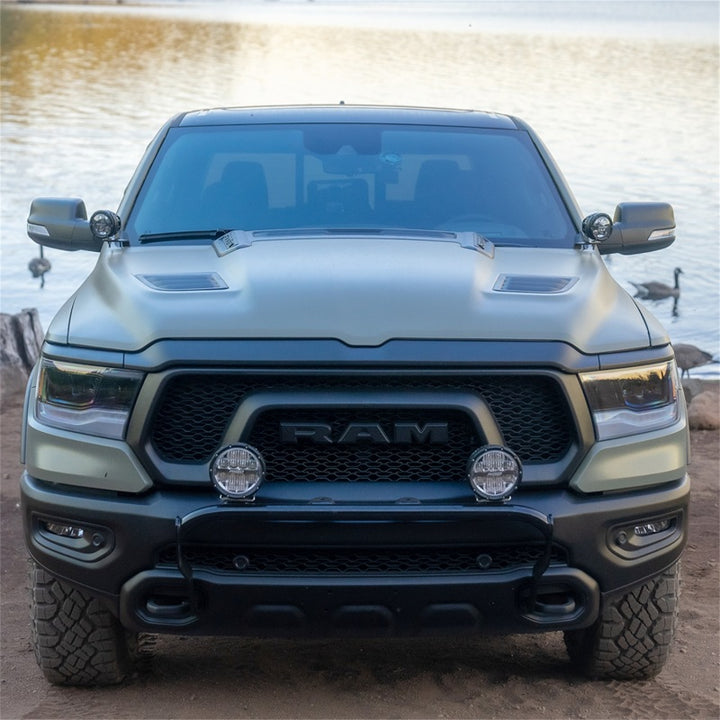 Rigid Industries 2019+ Dodge Ram 1500 A-Pillar LED Light Mounts - Bull Strap