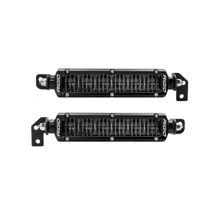 Rigid Industries 2022+ Toyota Tundra 6in SR-Series White Fog Light Kit - Bull Strap