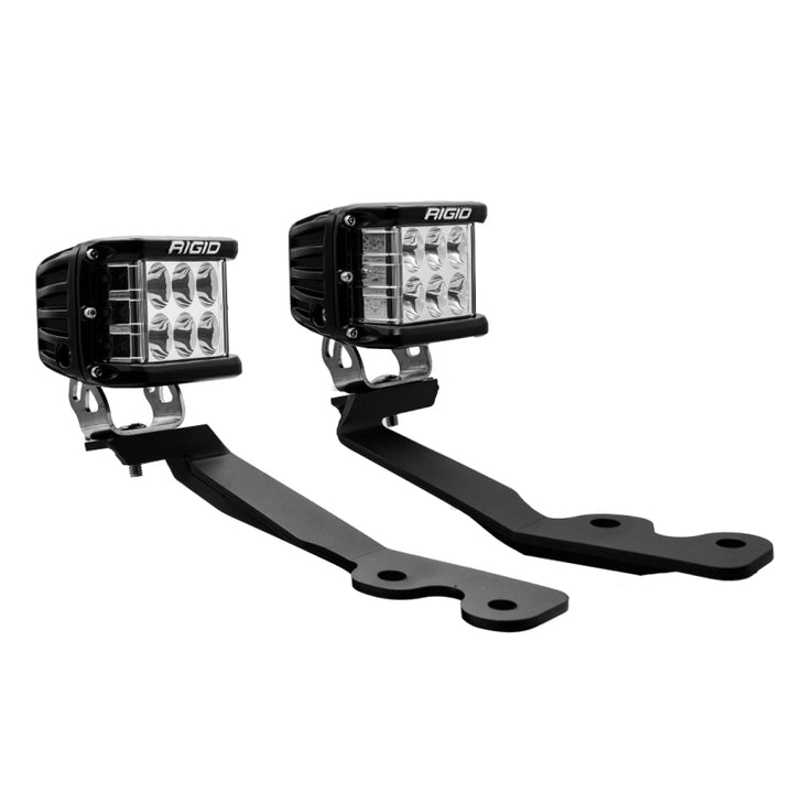 Rigid Industries 2022+ Toyota Tundra A-Pillar Lighting Kit (Fits 360-Series, D-SS Series) - Bull Strap