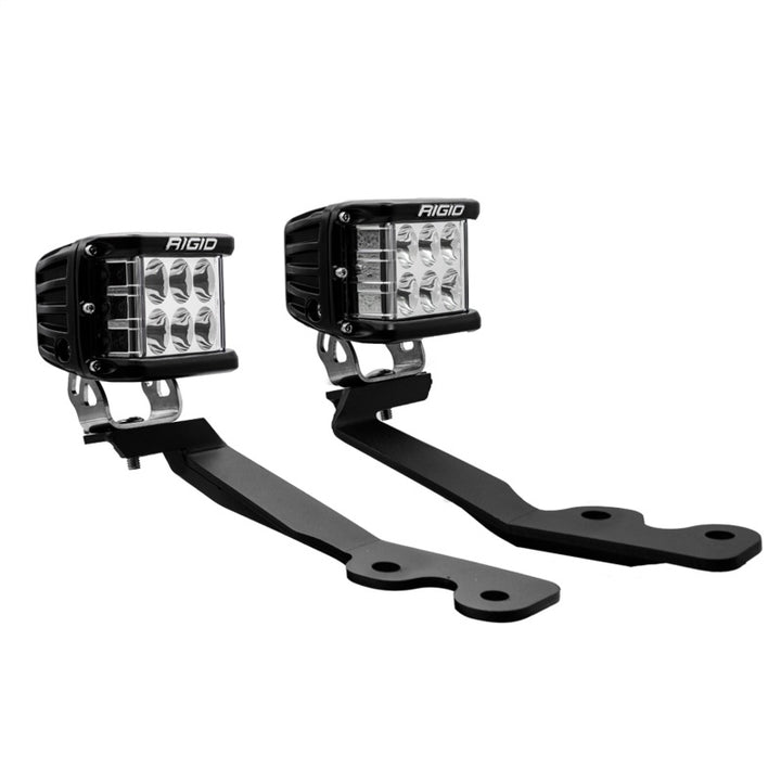 Rigid Industries 2022+ Toyota Tundra A-Pillar Lighting Kit (Fits 360-Series, D-SS Series) - Bull Strap