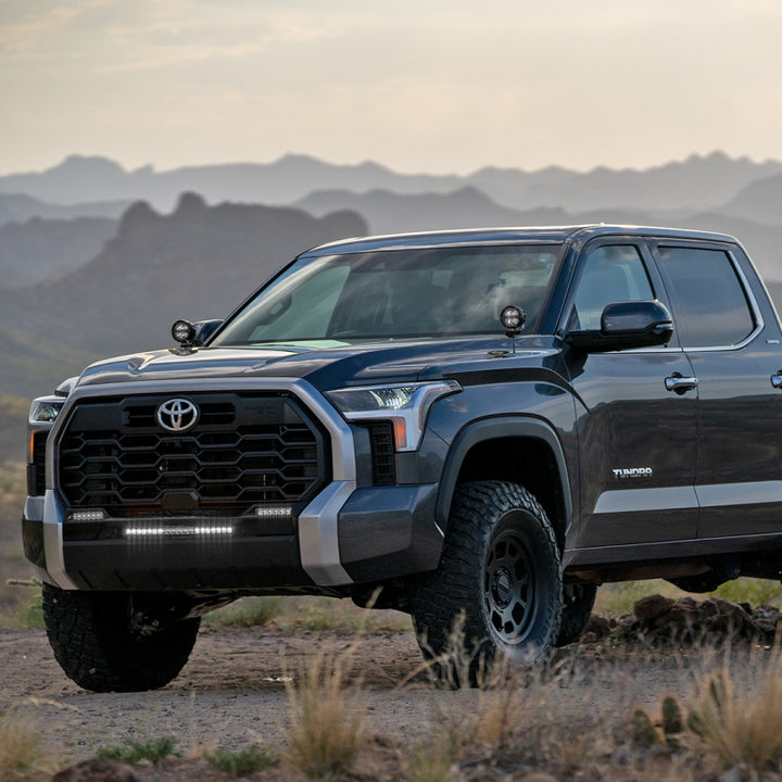 Rigid Industries 2022 Toyota Tundra - A-Pillar Mount Set of 2 Brackets - Bull Strap
