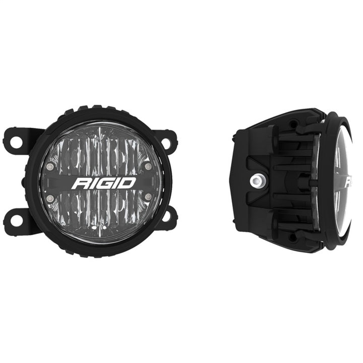 Rigid Industries 21+ Ford Bronco(Excl. 1st Edition) 360-Series PRO SAE Fog Light Kit - White - Bull Strap
