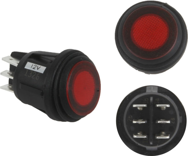 Rigid Industries 3 Position Cherry Rocket Switch - Bull Strap