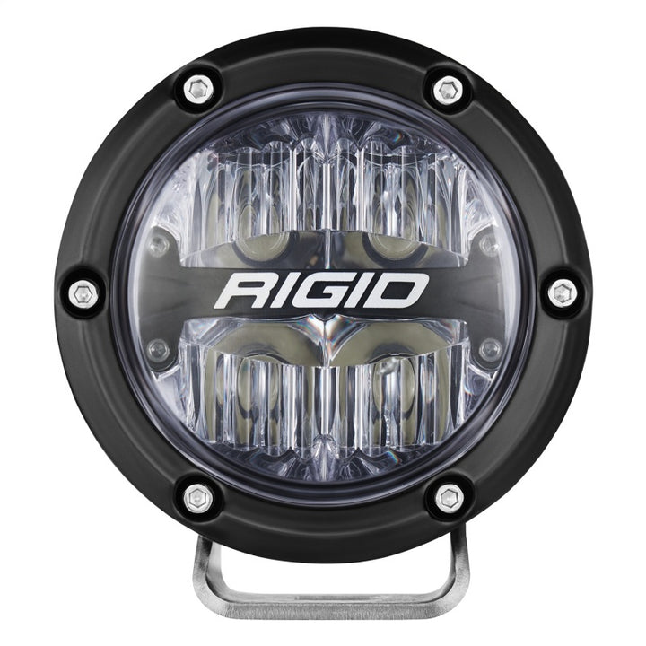Rigid Industries 360-Series 4in LED Off-Road Drive Beam - RGBW (Pair) - Bull Strap