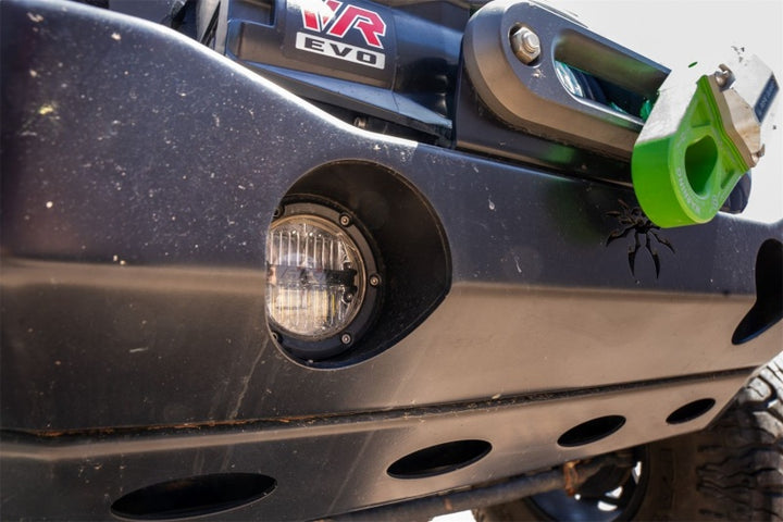 Rigid Industries 360-Series 4in LED Off-Road Spot Beam - RGBW (Pair) - Bull Strap