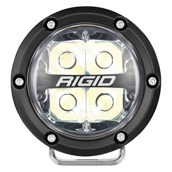 Rigid Industries 360-Series 4in LED Off-Road Spot Beam - RGBW (Pair) - Bull Strap
