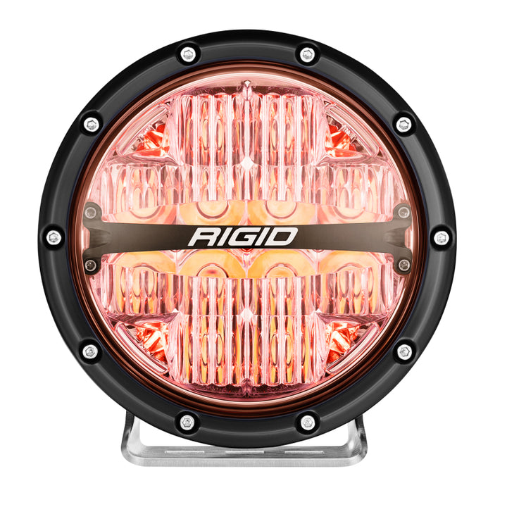 Rigid Industries 360-Series 6in LED Off-Road Drive Beam - RGBW (Pair) - Bull Strap