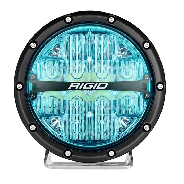 Rigid Industries 360-Series 6in LED Off-Road Drive Beam - RGBW (Pair) - Bull Strap