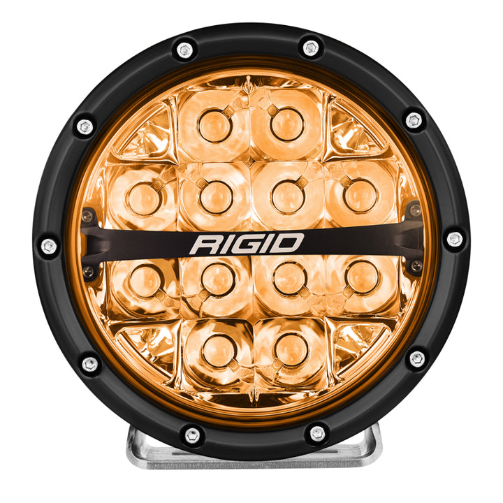 Rigid Industries 360-Series 6in LED Off-Road Spot Beam - RGBW - Bull Strap