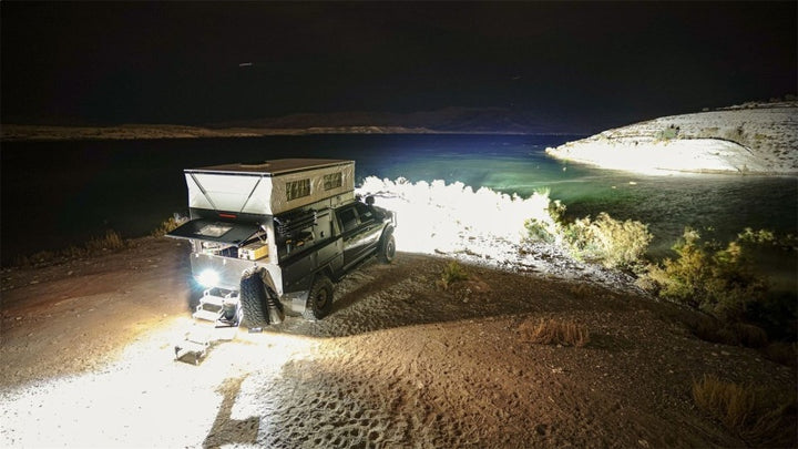 Rigid Industries 360-Series 9in LED Off-Road Drive Beam - RGBW - Bull Strap