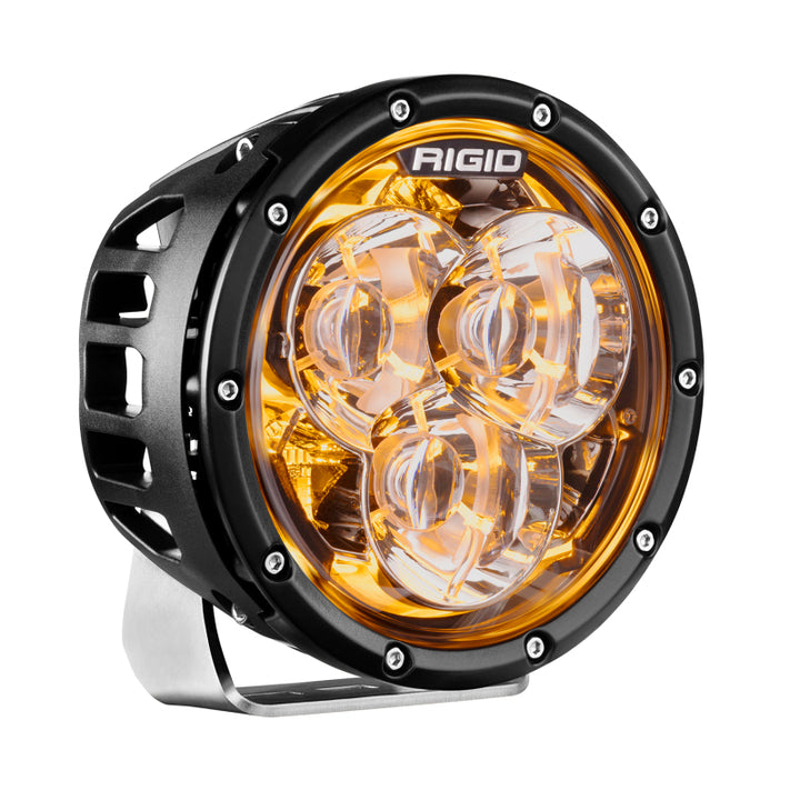 Rigid Industries 360-Series Laser 6in Amber Backlight - Bull Strap