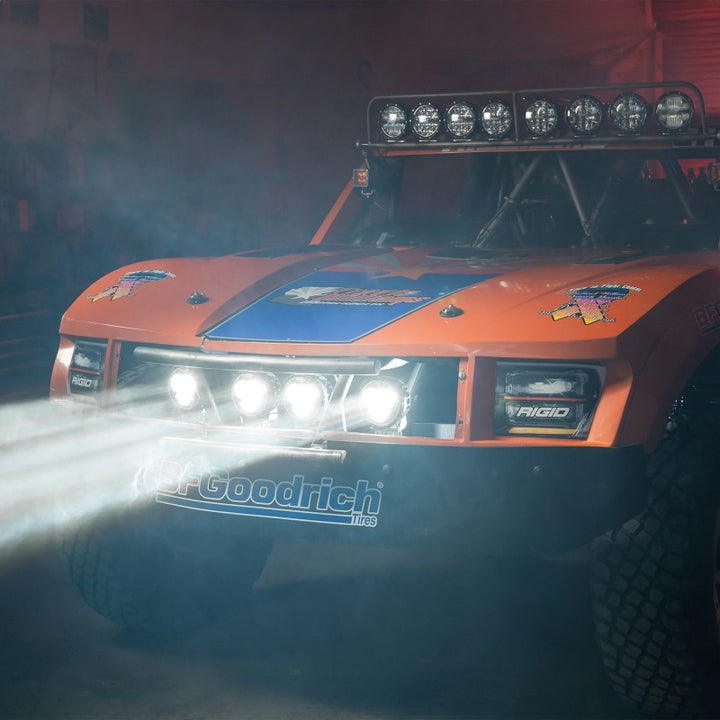 Rigid Industries 360-Series Laser 6in Amber Backlight - Bull Strap