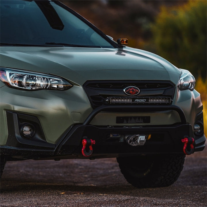 Rigid Industries 360-Series SAE Fog Yellow/White Pair - Bull Strap