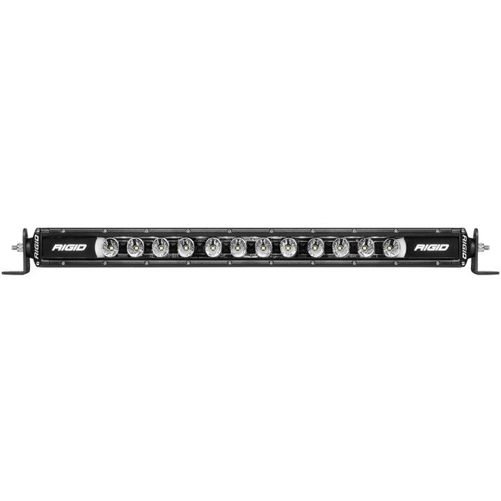 Rigid Industries 40in Radiance Plus SR-Series Single Row LED Light Bar with 8 Backlight Options - Bull Strap