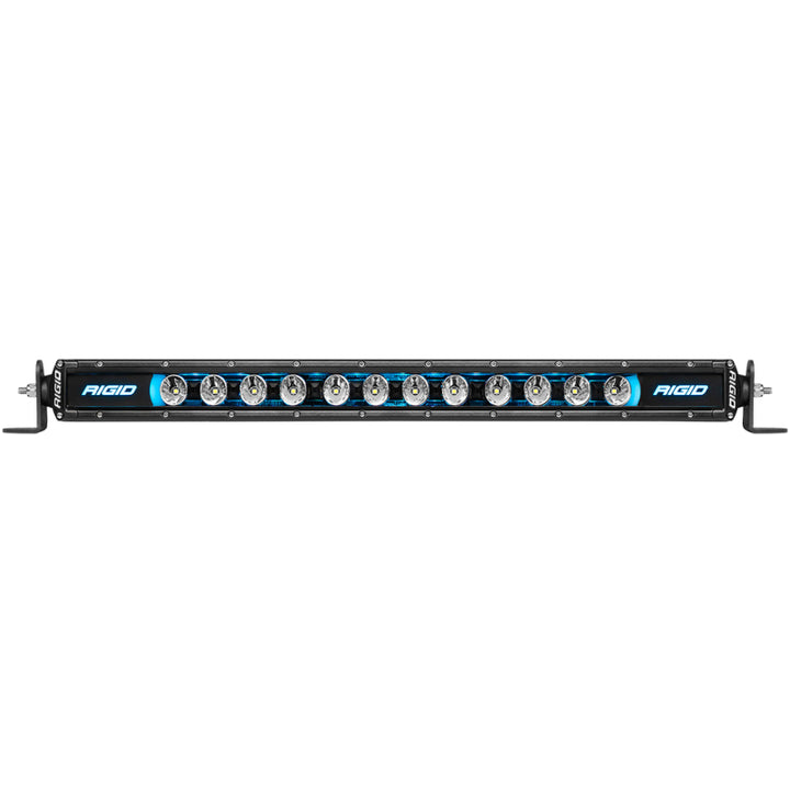 Rigid Industries 40in Radiance Plus SR-Series Single Row LED Light Bar with 8 Backlight Options - Bull Strap