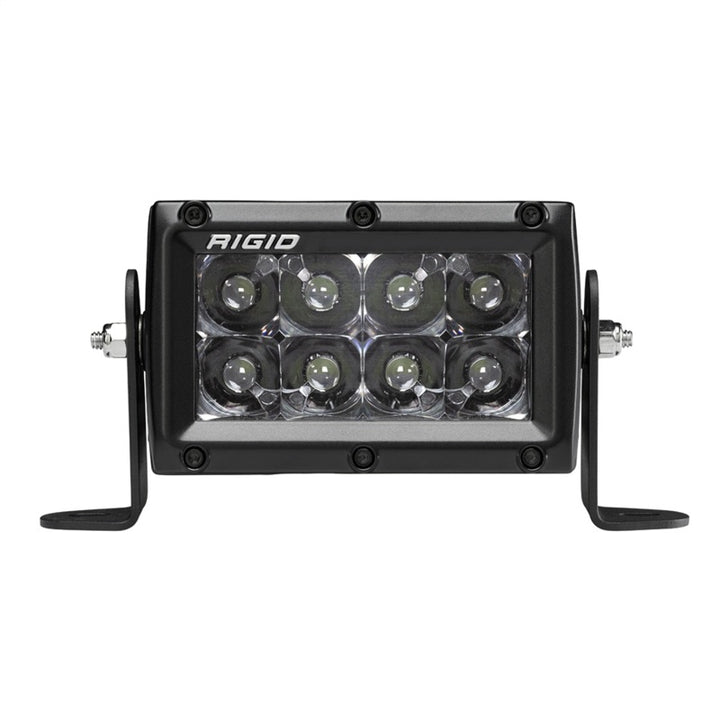 Rigid Industries 4in E Series Spot - Midnight Edition - Bull Strap