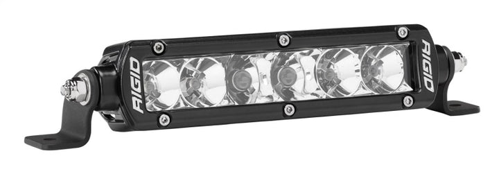 Rigid Industries 6in SR-Series PRO LED Light Bar - Spot/Flood Combo - Bull Strap