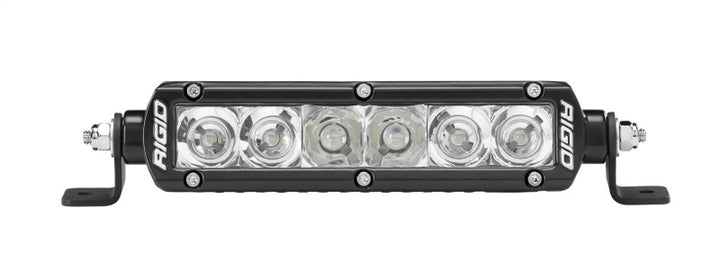 Rigid Industries 6in SR-Series PRO LED Light Bar - Spot/Flood Combo - Bull Strap