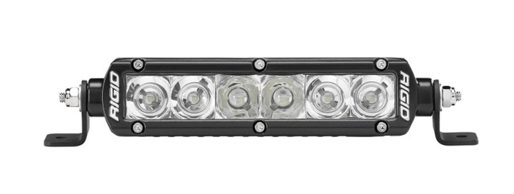 Rigid Industries 6in SR-Series PRO LED Light Bar - Spot/Flood Combo - Bull Strap