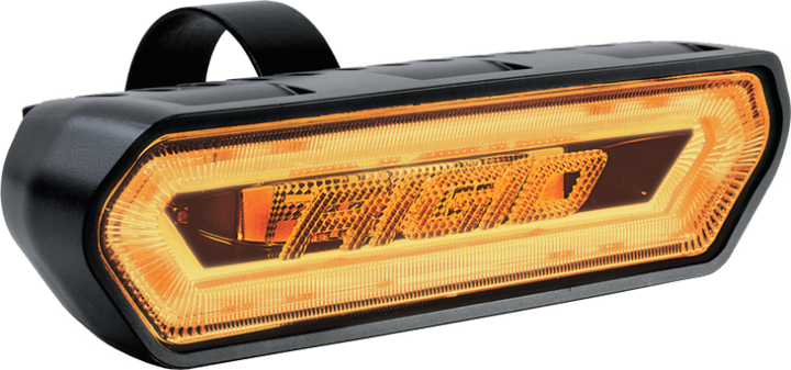 Rigid Industries Chase Tail Light Kit w/ Mounting Bracket - Amber - Bull Strap