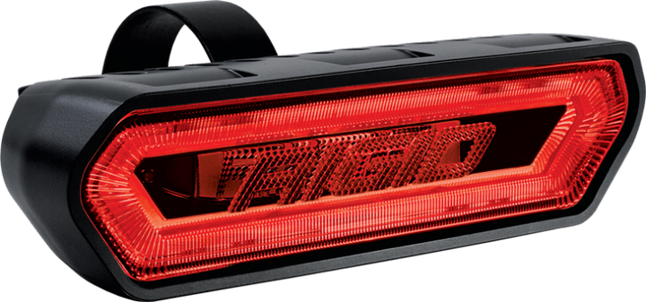 Rigid Industries Chase Tail Light Kit w/ Mounting Bracket - Red - Bull Strap