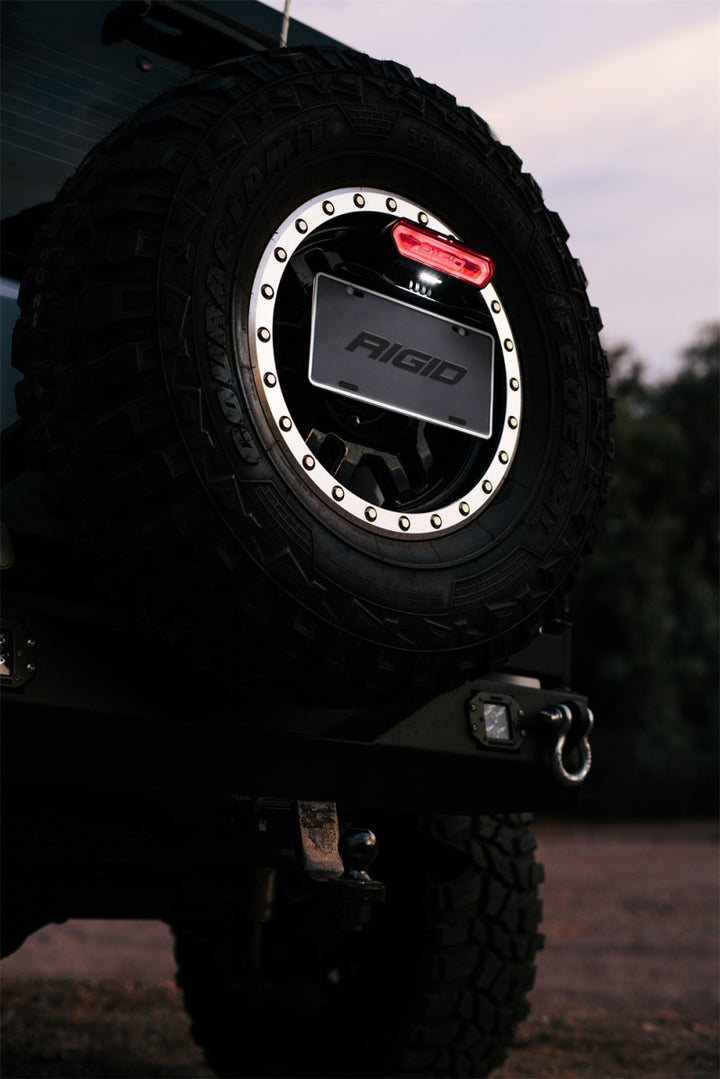 Rigid Industries Chase Tail Light Kit w/ Mounting Bracket - Red - Bull Strap