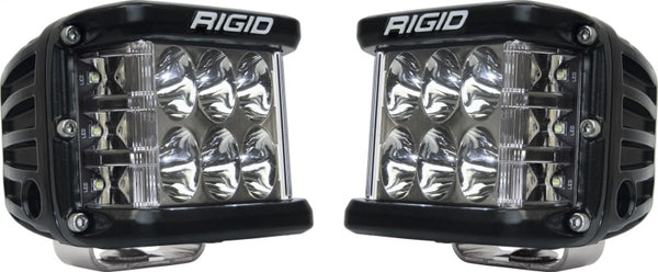 Rigid Industries D-SS - Driving - Set of 2 - Black Housing - Bull Strap