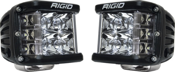 Rigid Industries D-SS - Spot - Set of 2 - Black Housing - Bull Strap